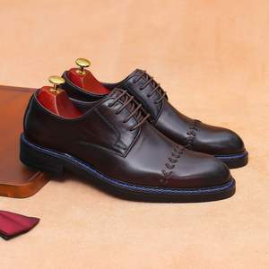 Zapatos de Hombre Retro Casuales de Cuero Genuino al por Mayor, Transpirables, Ligeros, de Piel de Vacuno, con Diseño de Ladrillo Tallado, Estilo Vintage - Product Image 3