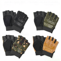 Gants de cyclisme pour enfants, demi-doigts, antidérapants, de protection, pour sports de plein air, escalade, course à pied, garçons et filles, quatre saisons