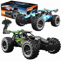 Camioneta Eléctrica RC de Alta Velocidad KSF 2.4G con Control Remoto, 2WD, Acrobacias, Escalada, Uso Interior y Exterior, Escala 1:18 para Niños