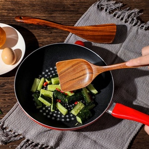 Accesorios de Cocina de Alta Calidad, Juego de 8 Utensilios de Madera de Teca, Espátulas y Cucharas para Cocinar - Product Image 4