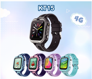 Reloj Inteligente KT15 4G para Niños, Pantalla IPS de 1.52'', Rastreador GPS, Reloj Telefónico <span class=keywords><strong>con</strong></span> Cámara, SOS, Podómetro, Resistente al Agua IP67 para Niños y Niñas - Product Image 2