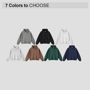 Sudaderas con Capucha Bordadas con Logotipo Personalizado de Alta Calidad, Sudaderas Extra Grandes y Gruesas de Algodón y Poliéster - Product Image 2