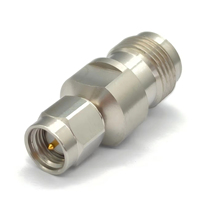 Adaptateur coaxial RF haute fréquence S MA/TNCA-JKG 50 Ohm, connecteur à ondes millimétriques 10 MHz-18 GHz avec VSWR 1,15:1 en acier inoxydable