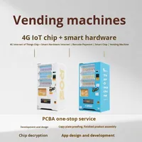 Série PCBA de contrôle et de conception de circuits imprimés pour distributeur automatique 4G sans personnel à lecture de codes QR en libre-service