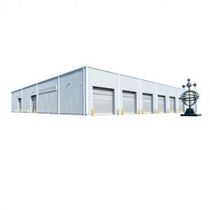 Atelier de fabrication et de réparation entièrement équipé en structure métallique de précision, durable, avec poutres en acier en H robustes, garantie 50 ans - Product Image 1