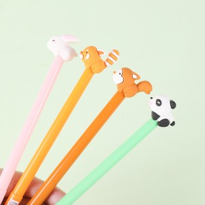 Mới Sáng Tạo Dễ Thương Silicone Panda Hình Dạng Sinh Viên Văn Phòng Phẩm Màu Đen 0.5Mm Chữ Ký Bút - Product Image 3