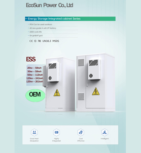 Sistema de Almacenamiento de Energía Solar para el Hogar Todo en Uno con Batería de Litio Lifepo4 de 50kwh 60kwh e Inversor de 20kw 30kw - Product Image 2