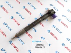 Pezzi di ricambio originali genuini per l'iniettore Common Rail dell'iniezione 28581266 33800-2A150 338002 a150 per Hyundai Kia - Product Image 5