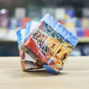 <span class=keywords><strong>Cubo</strong></span> <span class=keywords><strong>de</strong></span> Velocidad Educativo <span class=keywords><strong>3x3</strong></span> con Logotipo Personalizado, Juguete Antiestrés Suave y Sólido, Transformable en 3D - Product Image 3