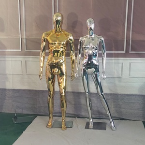 Beautiful Full Body Golden Chrome <strong>Mannequins</strong> Dummy Colorful Female Gold <strong>Mannequin</strong> - Product Image 4