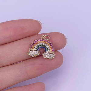 จี้เครื่องประดับหรูหรา รูปปลาโลมา/หางนางเงือก/เปลือกหอย/<span class=keywords><strong>นก</strong></span>/สายรุ้ง/เปลือกหอย จี้ขนาดเล็กสำหรับสร้อยคอและสร้อยข้อมือ - Product Image 2