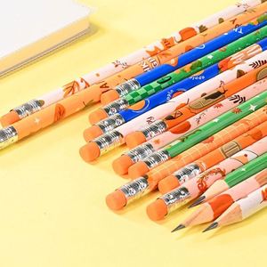 Série Thanksgiving – Crayons à dessin HB en bois mignons, dureté 2B, pour enfants, usage scolaire, ensemble de crayons de couleur - Product Image 3