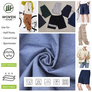 160GSM Nylon Terry Jacquard Pop Nylon vải 90% sử dụng ngoài trời áo khoác của cô gái hàng may mặc dệt in mẫu thiết kế - Product Image 2