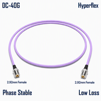 Câble coaxial RF ultra flexible DC-40GHz 2,92 mm femelle-femelle à faible perte et phase stable, remplacement pour 32022 (mini141)