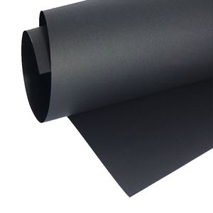 Thick <b>Cardboard</b> <b>Sheets</b> Black Card Board Paper/ Black Board Paperboard - Product Image 1
