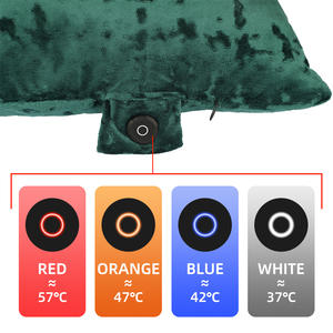 비행기 여행 간호 및 캠핑을 위한 5V USB 패브릭 전동 의자 쿠션 및 시트 히트 패드 통증 완화 및 수면 보조 - Product Image 5