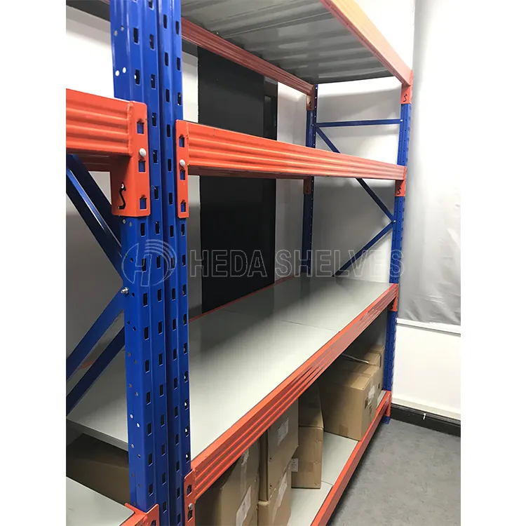 Heda Firm Medium Duty Adjustable Steel Storage Rack Warehouse Rack Shelves