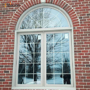 Ventanas Fijas de Aluminio Comerciales de Fábrica China, Diseño Moderno Resistente a Huracanes, Rejilla Vertical, Apertura Vertical, Aleación de Aluminio Resistente al Viento - Product Image 2