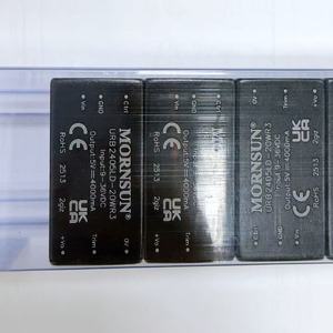 ใหม่ URB2405LD-20WR3 20W ตัวแปลงไฟ DC-DC แบบแยกส่วน อินพุตแบบกว้างพิเศษ และเอาต์พุตแบบควบคุมคู่/เดี่ยว - Product Image 3
