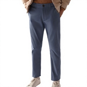 En stock, dernière conception, pantalon en toile décontracté pour homme, léger, durable, 100% coton, service OEM personnalisé - Product Image 1