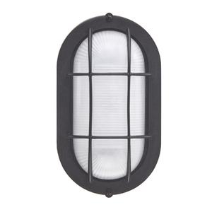 Наружные светодиодные светильники в стиле настенного литья 6 Вт 5000 К 500Lm садовый светодиодный настенный светильник с черной отделкой и матовым стеклом - Product Image 2