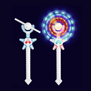 Đảng ủng hộ phát sáng ánh sáng cối xay gió ánh sáng <span class=keywords><strong>Saber</strong></span> 360 độ xoay quay thanh ánh sáng lên đồ chơi cho trẻ em - Product Image 4