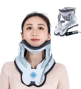 Custom Alphay Patented Product Adjustable Pain Relief Neck Traction Medical Orthopedic Cervical Collar Support Neck Brace