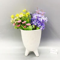 Vase en céramique de poterie décorative nordique Vases en porcelaine de fleur pour la décoration de la maison