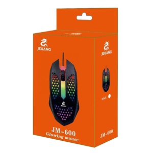 Ratón para juegos con cable, diseño hueco colorido con acabado liso resistente al desgaste para diestros, juegos móviles - Product Image 6