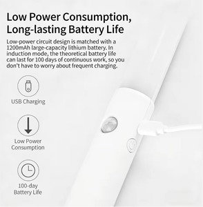 Motion <b>Sensor</b> Rechargeable Magnetic Wall Night <b>Light</b>, 3 Color Temperatures Auto On/Off <b>LED</b> Sconce, IP20 Indoor Nightlight - Product Image 4