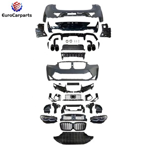 Kit carrozzeria adatti per <span class=keywords><strong>BMW</strong></span> <span class=keywords><strong>X4</strong></span> G02 18-21y da vecchio a nuovo 2022 + X4M F98 LCI auto stile paraurti luci accessori auto auto auto tuning parti - Product Image 2