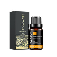 Marque privée OEM 100% Extrait de plante 10ML Huile essentielle de bergamote pour diffuseur d'arôme