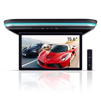15.6 pouces voiture électrique TV toit rabattable moniteur télécommande commande vocale HD écran tactile Android WiFi système de divertissement de voiture