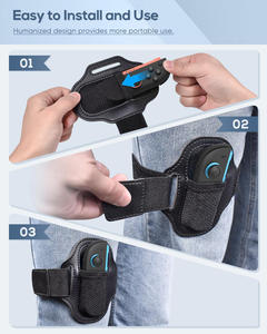 Sangle de jambe sportive pour manette <span class=keywords><strong>Switch</strong></span> et <span class=keywords><strong>Switch</strong></span> 2 avec bande élastique réglable, adaptée aux enfants et aux adultes - Product Image 2