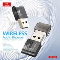 EARLDOM Receptor de audio inalámbrico Bt Transmisor Receptor de audio con adaptador BT 5,0