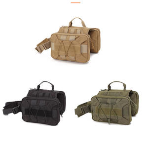 Harnais pour <span class=keywords><strong>chien</strong></span> <span class=keywords><strong>K9</strong></span> de marque privée à usage intensif sans traction pour animaux de compagnie Harnais pour <span class=keywords><strong>sac</strong></span> à <span class=keywords><strong>dos</strong></span> avec collier en plomb Ensemble de laisse Harnais tactique pour <span class=keywords><strong>chien</strong></span> - Product Image 3