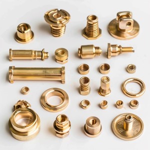 ชิ้นส่วนทองเหลือง ทองแดง บรอนซ์ OEM ท่อ ข้อต่อ วาล์วกรอง บูชเกลียว อุปกรณ์เสริม สแตนเลส ลวด EDM งานกลึง CNC - Product Image 1