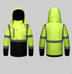 Ropa DE SEGURIDAD Slim Fit Hi Vis Chaqueta Estilo único Mejor fabricación Ligero Recién llegado Chaquetas de alta visibilidad de alta calidad - Product Image 2