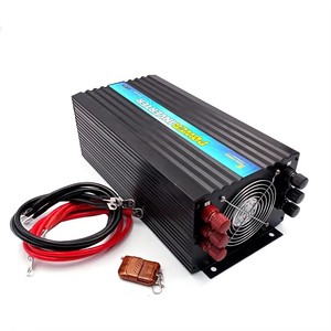 Onduleur hors réseau 3KW à onde sinusoïdale pure monophasé avec affichage LED 12/24/36/48V vers 110/120/220/230V AC pour usage domestique - Product Image 2