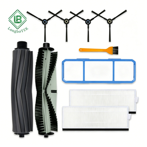 Spazzola laterale a rullo parti del filtro primario Hepa accessori adatti per iLife A7 A9 A9S <span class=keywords><strong>Silvercrest</strong></span> SSR1 SSRA1 <span class=keywords><strong>Robot</strong></span> <span class=keywords><strong>aspirapolvere</strong></span> - Product Image 1
