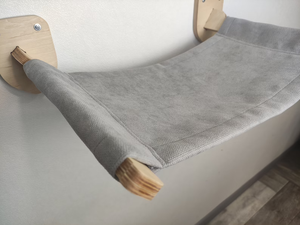 2022 Neues Design Katzen hängematte Haustier Wand möbel Holz Katzen bett Katzen regale Bett - Product Image 6