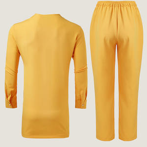 2025 nuevo AliExpress bordado de alta calidad para Amazon modelo transfronterizo superventas traje Dashiki étnico africano para <span class=keywords><strong>hombres</strong></span> - Product Image 4