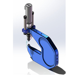Modelo USUN: máquina de equipo de remachado autoperforante portátil estándar con estación de energía hidráulica para un fácil movimiento - Product Image 1