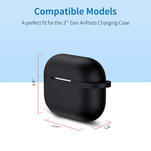 Étui à écouteurs En Silicone Pour Apple Airpods Pro <span class=keywords><strong>Casque</strong></span> Écouteurs Crochet Boîte De Recharge - Product Image 3