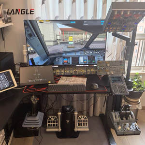 <span class=keywords><strong>Simulateur</strong></span> de vol Airbus <span class=keywords><strong>A320</strong></span> à prix avantageux, équipement complet, cockpit d'entraînement, matériau en aluminium, utilisation en intérieur et en extérieur, parc sportif - Product Image 3