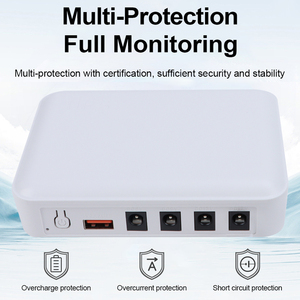 <span class=keywords><strong>Mini</strong></span> UPS Với 5V/9V/12V/24V 18650 Lithium Pin Ba Giai Đoạn DC UPS Cung Cấp Điện Sao Lưu Cho <span class=keywords><strong>Router</strong></span> Modem <span class=keywords><strong>Wifi</strong></span> CCTV <span class=keywords><strong>USB</strong></span> - Product Image 4