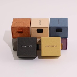 Wholesale Custom <b>Black</b> Cardboard Jewelry <b>Box</b> Personalized Logo Elegant Drawer Packaging for Jewelry - Product Image 5