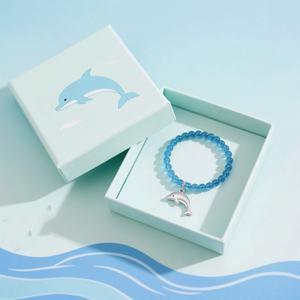 Caja de Joyería de Lujo con Logotipo Personalizado, Base y Tapa para Collares, Embalaje de Materiales Reciclados, Esponja, Cinta, Ecológico - Product Image 4