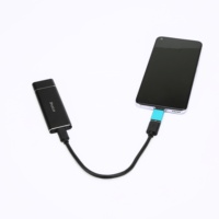 Casing Hard Disk Drive Eksternal Portabel SHUOLE USB3.1/3.0 Tipe C ke M.2 NGFF Adapter untuk SSD HDD