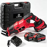 Kit de scie sauteuse sans fil portable, adapté à la coupe du bois, à la coupe du métal et aux travaux de démontage